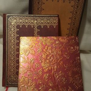 Three Hardcover Paperblanks Journals